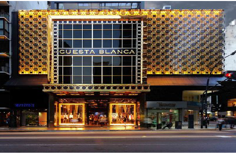 金寨门头设计与商业空间的纽带。