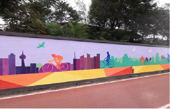 金寨墙体彩绘-围墙