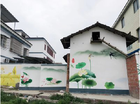 金寨室外墙绘-从选材到保养。