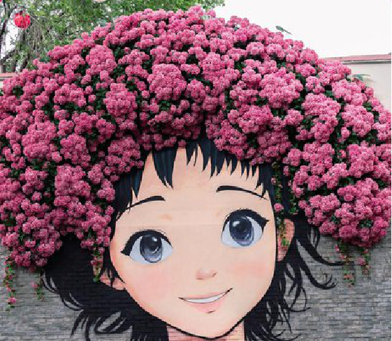 金寨墙体彩绘-网红墙打卡