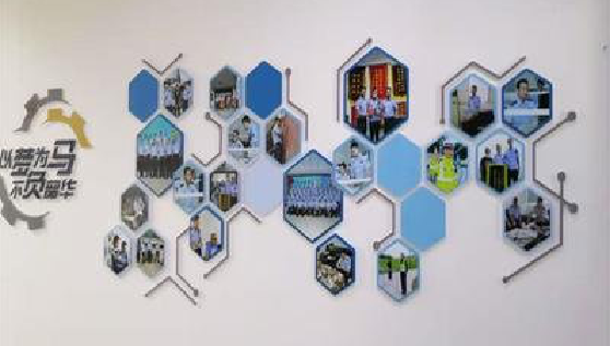 金寨文化墙最常见的做法。