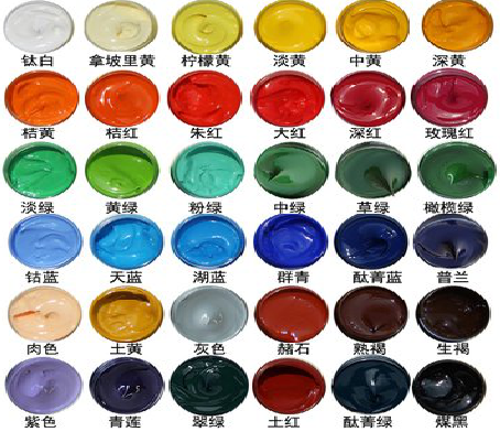 金寨墙绘颜色的选择有讲究。