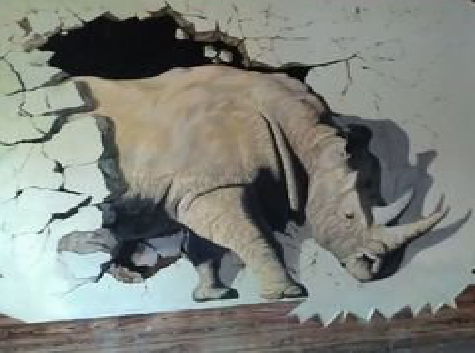 金寨在墙绘中，如何绘制3D效果？