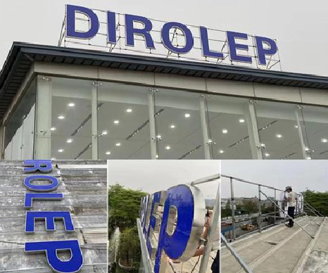 金寨楼顶发光字安装的注意事项。